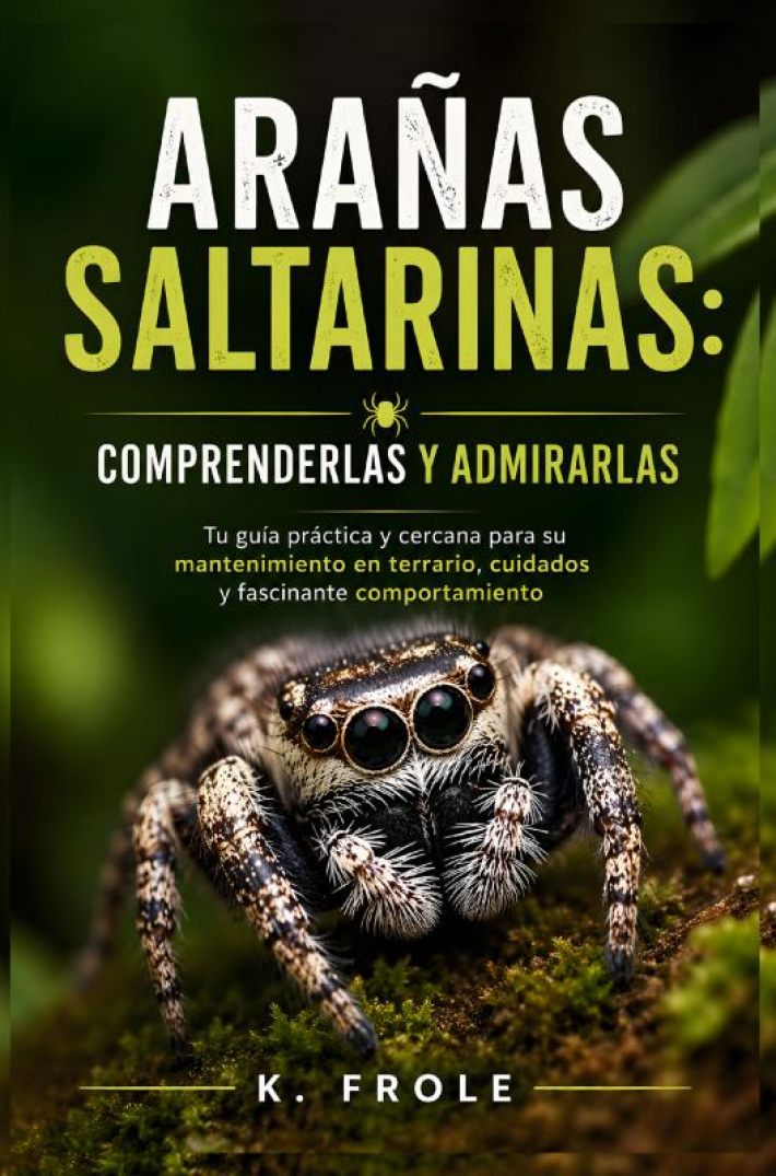 Arañas saltarinas: comprenderlas y admirarlas