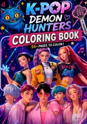 Kpop Demon Hunters COLORING BOOK