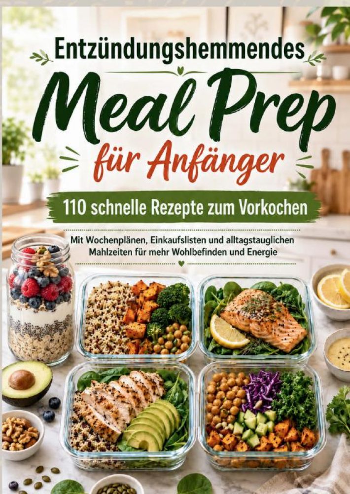 ENTZÜNDUNGSHEMMENDES MEAL PREP für Anfänger: 110 schnelle Rezepte für jeden Tag ENTZÜNDUNGSHEMMENDES MEAL PREP für Anfänger: 110 schnelle Rezepte für jeden Tag
