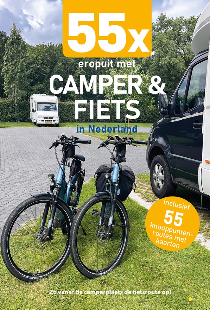 55x eropuit met camper en fiets in Nederland