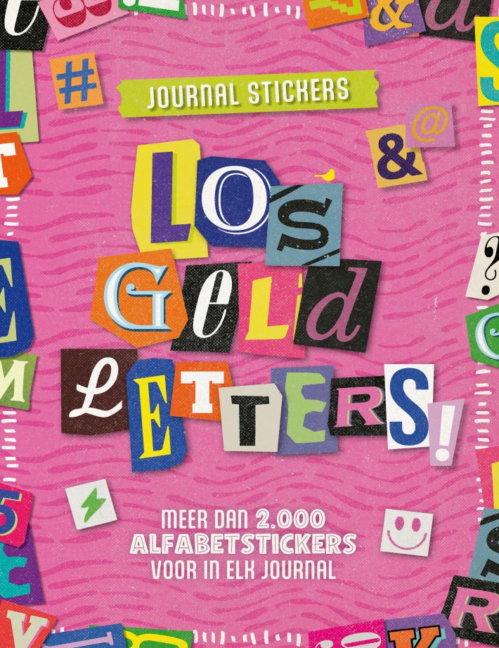 Losgeldletters stickerboek