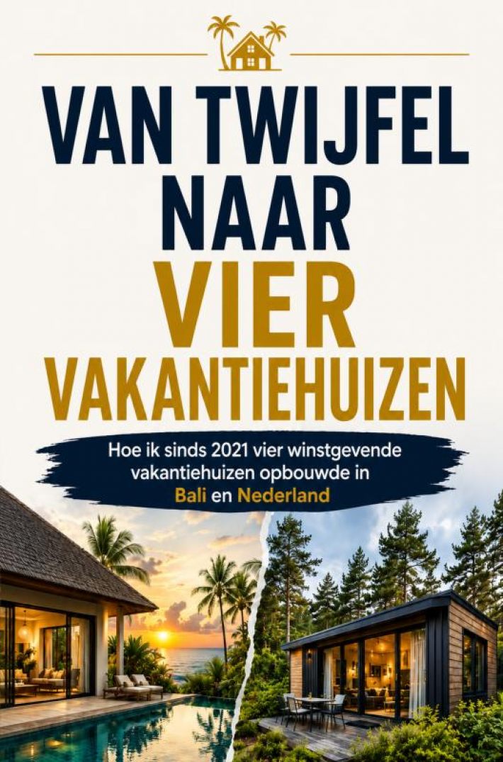 Van twijfel naar vier vakantiehuizen