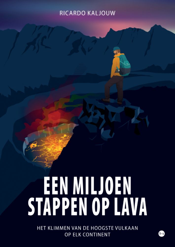 Een miljoen stappen op lava Een miljoen stappen op lava