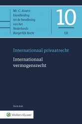 Asser 10-III Internationaal vermogensrecht &bullet; Internationaal vermogensrecht