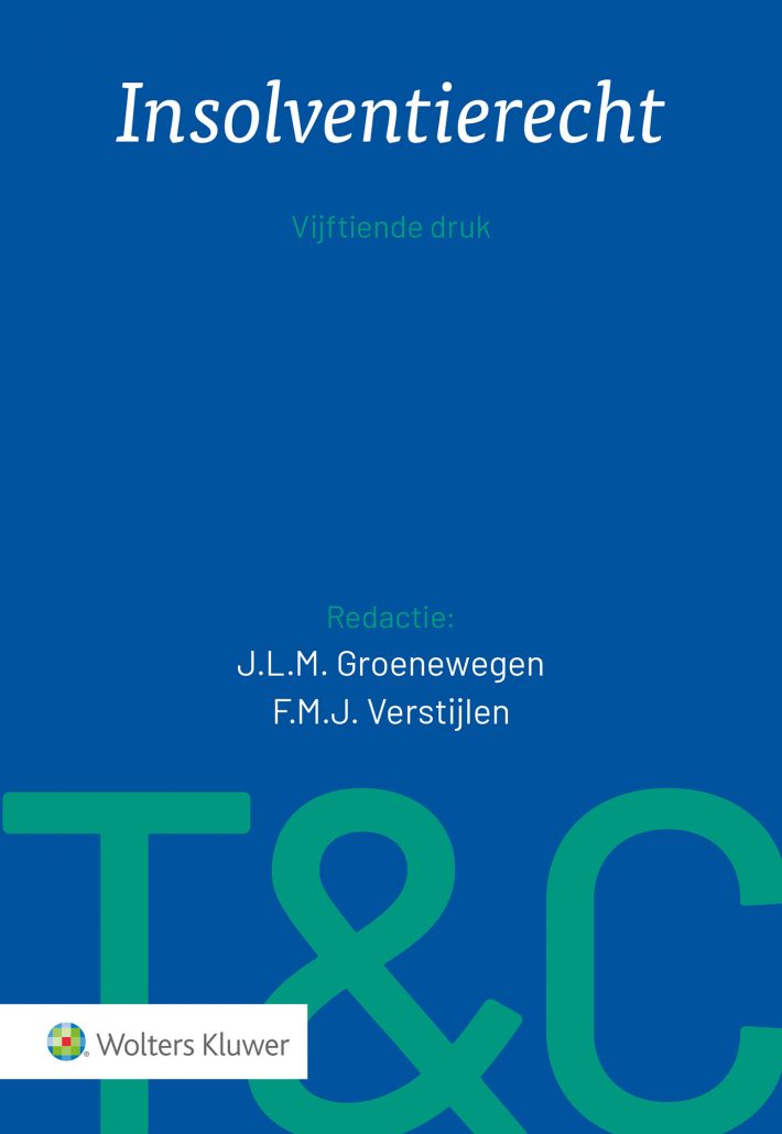 Insolventierecht &bullet; Tekst & Commentaar Insolventierecht
