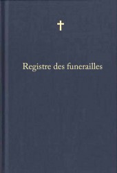 Registre des funerailles