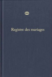 Registre des mariages