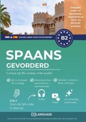 Spaans leren B2 gevorderd. Cursus op B2-niveau met audio
