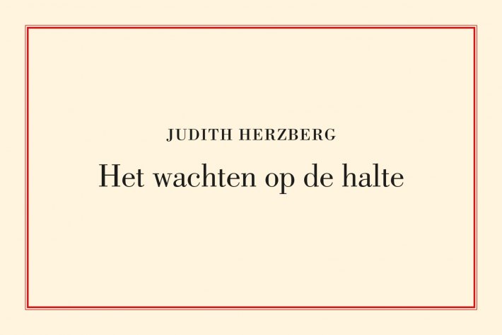 Het wachten op de halte Het wachten op de halte