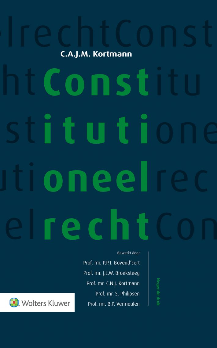 Constitutioneel recht &bullet; Constitutioneel recht