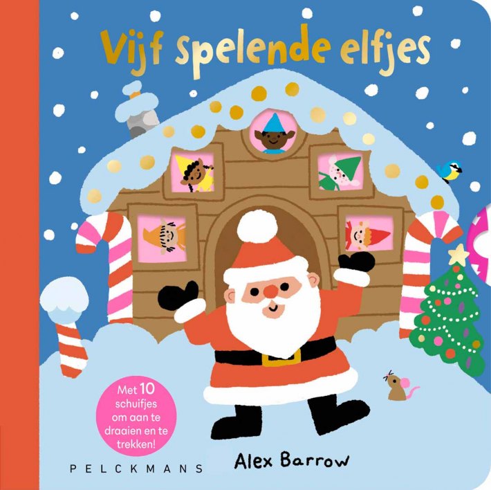 Vijf spelende elfjes Vijf spelende elfjes