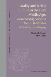 Orality and Scribal Culture in the High Middle Ages