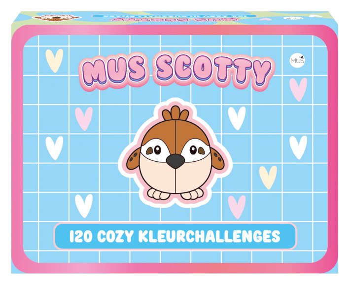 MUS Scotty - 120 cozy kleurchallenges MUS Scotty - 120 cozy kleurchallenges