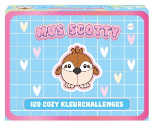 MUS Scotty - 120 cozy kleurchallenges MUS Scotty - 120 cozy kleurchallenges