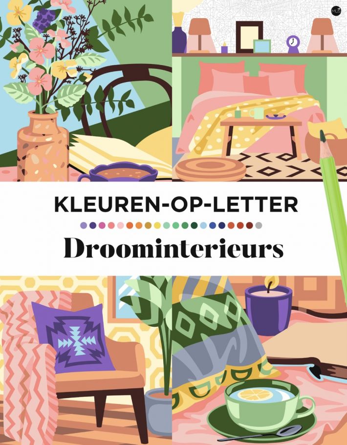 Kleuren op letter Kleuren op letter