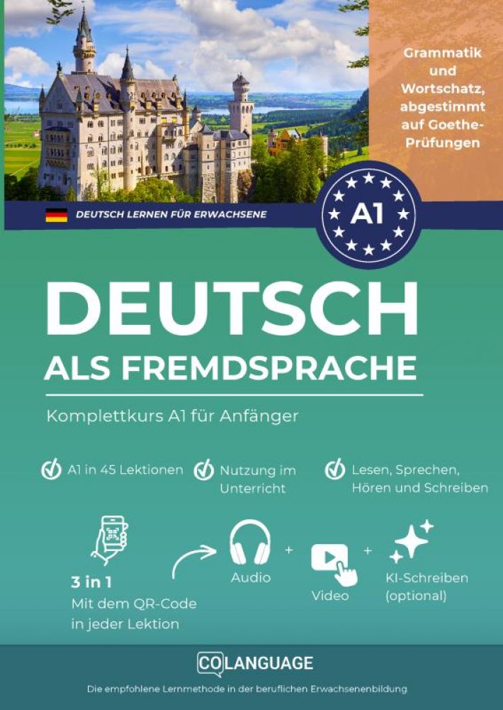 Deutsch als Fremdsprache lernen - Komplettkurs A1 für Anfänger