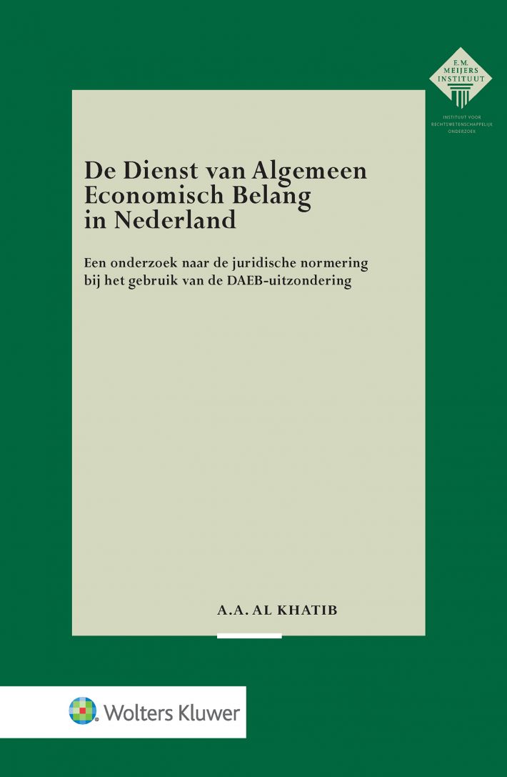 De Dienst van Algemeen Economisch Belang in Nederland