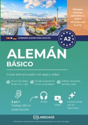 Aprender alemán A2 básico: curso estructurado con app y vídeo