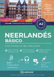 Aprender neerlandés A2 básico: curso intensivo con app, video y audio