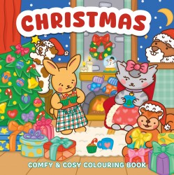 Christmas - Comfy & cosy colouring book