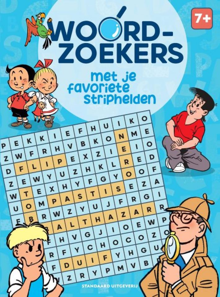 Woordzoekers met je favoriete striphelden 7+ Woordzoekers met je favoriete striphelden 7+