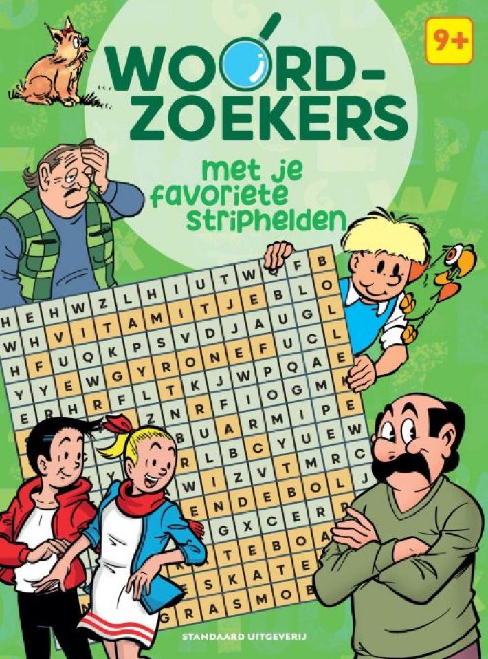 Woordzoekers met je favoriete striphelden 9+ Woordzoekers met je favoriete striphelden 9+