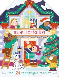 Tel af tot kerst - Uitklapbaar adventboek