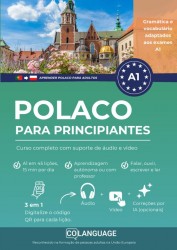 Aprender polaco A1 para principiantes. Curso completo com suporte de áudio e vídeo