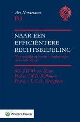 Naar een efficiëntere rechtsbedeling &bullet; Naar een efficiëntere rechtsbedeling