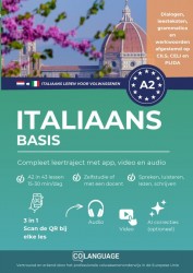 Italiaans A2 leren basis: compleet leertraject met app, video en audio