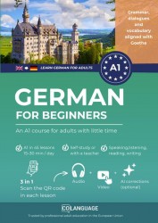 Learn German for beginners - An A1 course for adults with little time