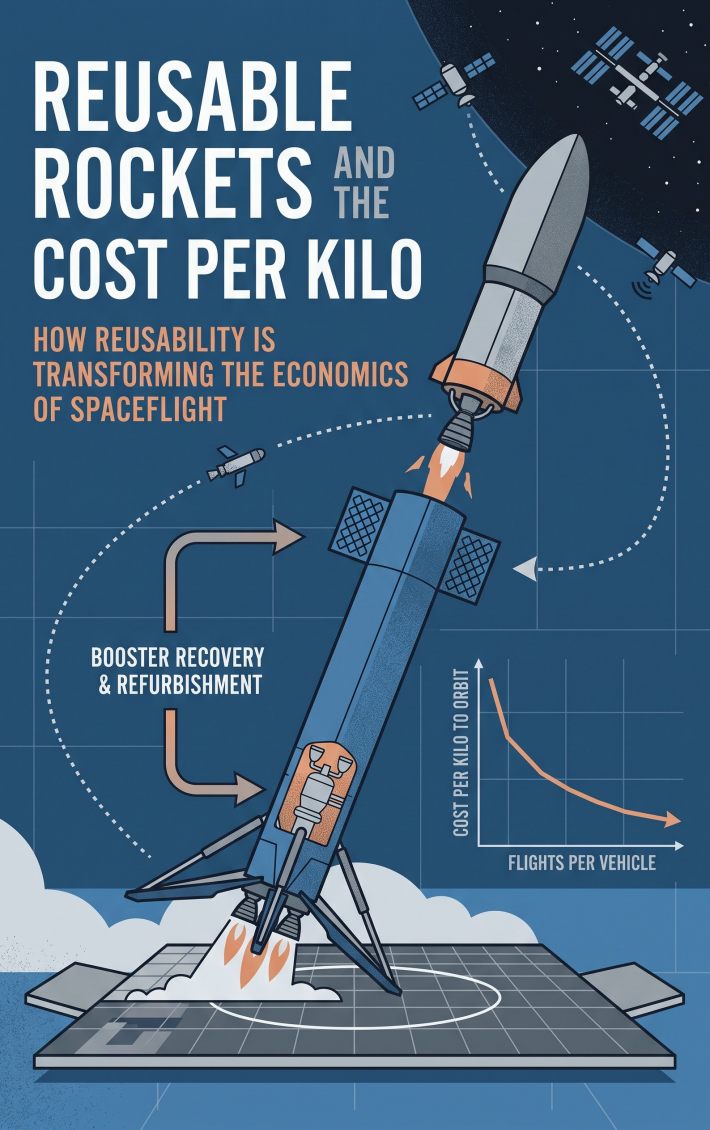 Reusable Rockets and the Cost per Kilo