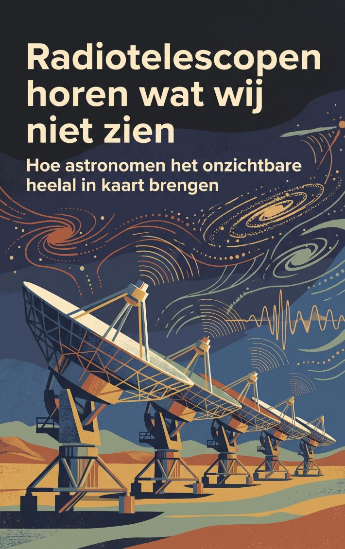 Radiotelescopen horen wat wij niet zien