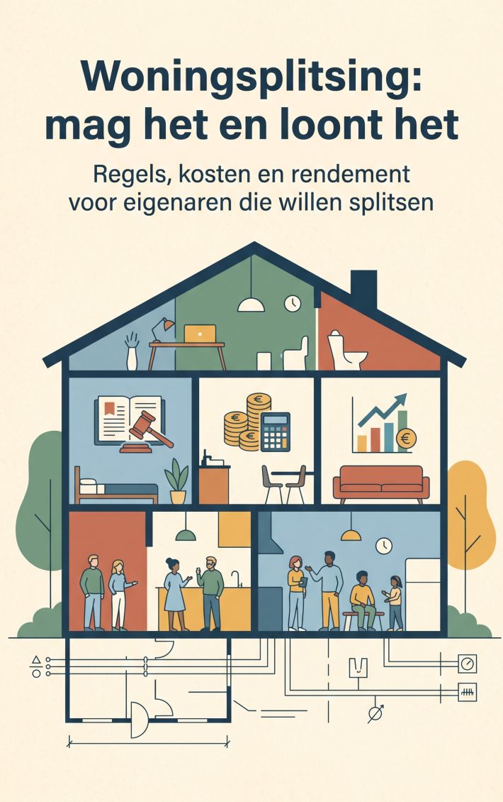 Woningsplitsing: mag het en loont het