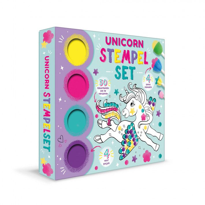 Unicorn stempelset