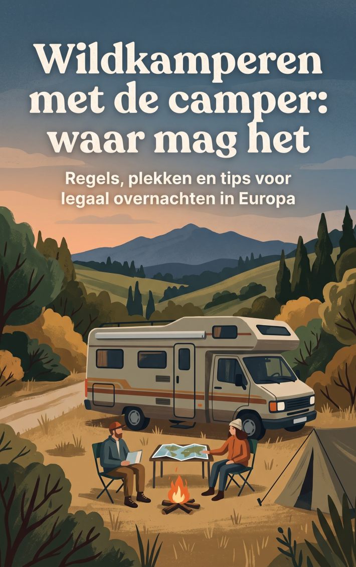 Wildkamperen met de camper: waar mag het