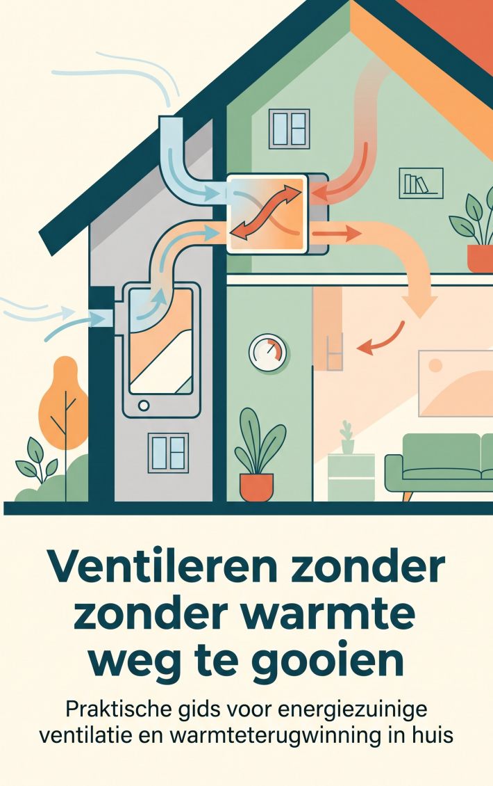 Ventileren zonder warmte weg te gooien