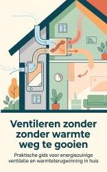 Ventileren zonder warmte weg te gooien