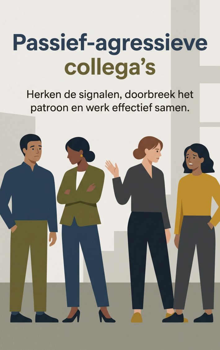 Passief-agressieve collega's