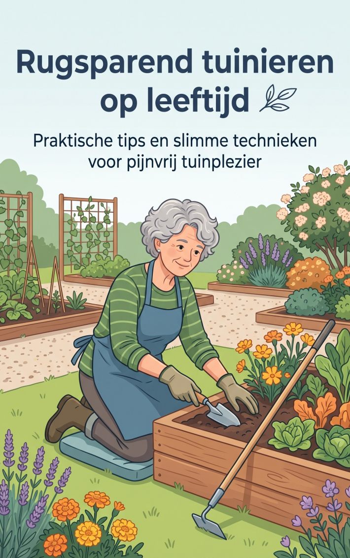 Rugsparend tuinieren op leeftijd