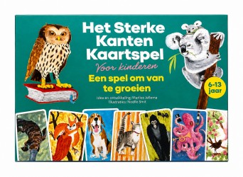 Het sterke kanten kaartspel
