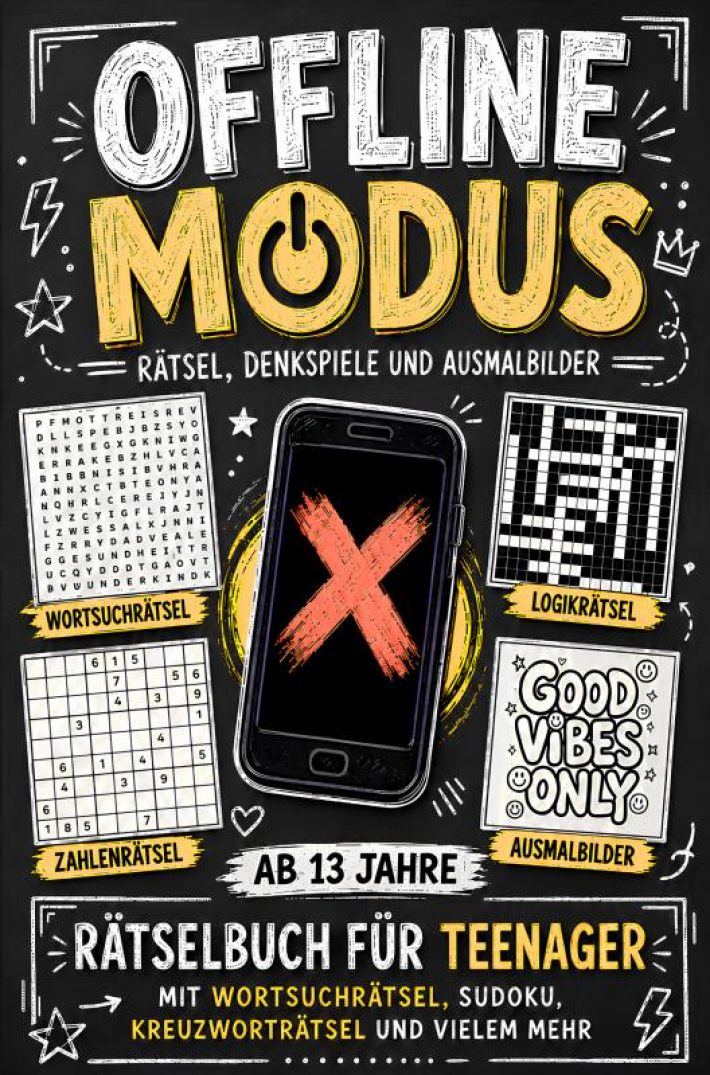 Offline Modus - Rätsel, Denkspiele und Ausmalbilder ab 13 Jahre Offline Modus - Rätsel, Denkspiele und Ausmalbilder ab 13 Jahre