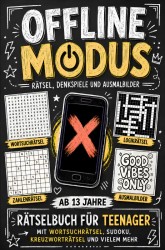 Offline Modus - Rätsel, Denkspiele und Ausmalbilder ab 13 Jahre
