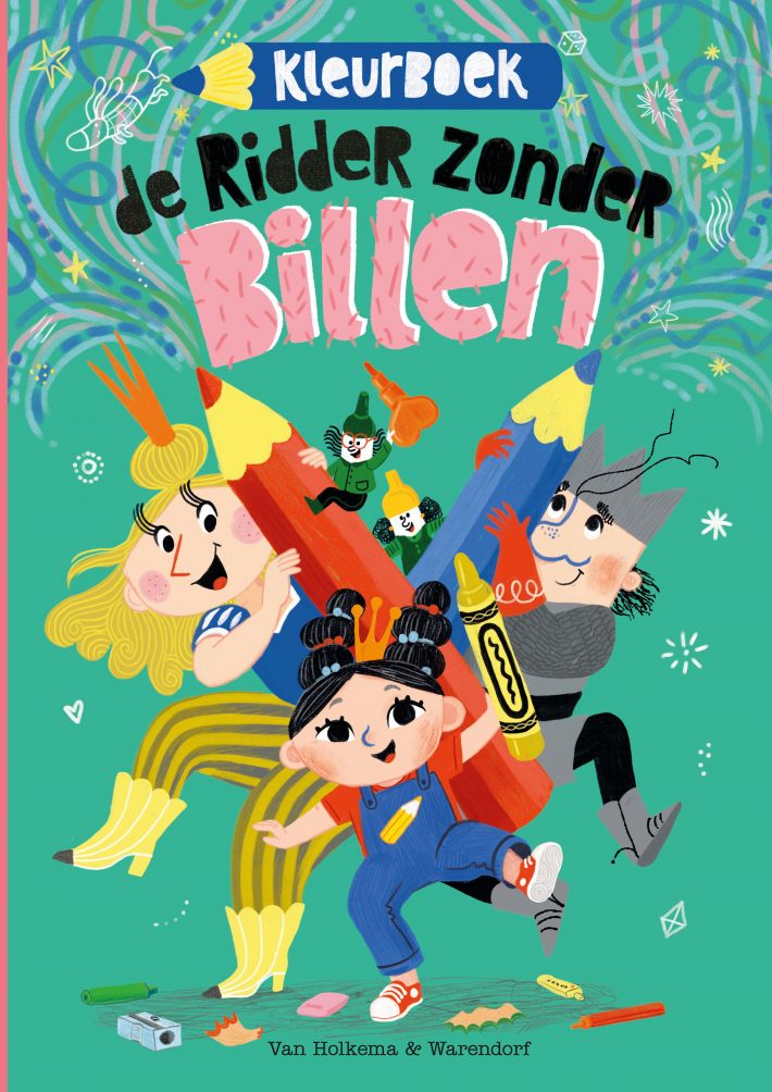 De ridder zonder billen - kleurboek De ridder zonder billen - kleurboek