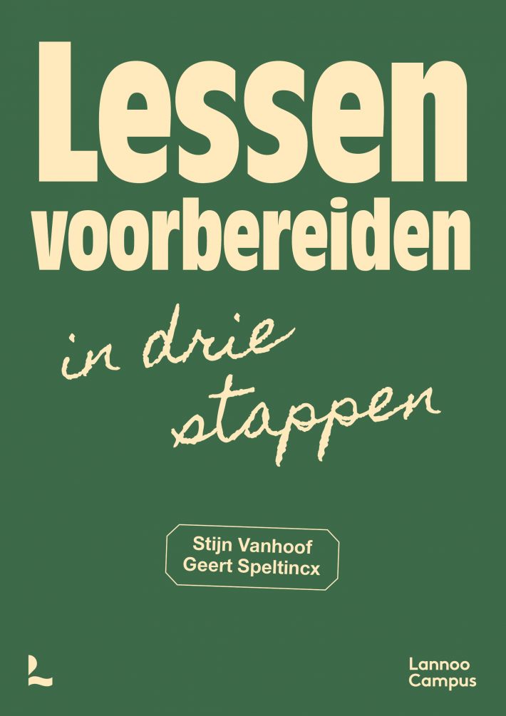 Lessen voorbereiden Lessen voorbereiden