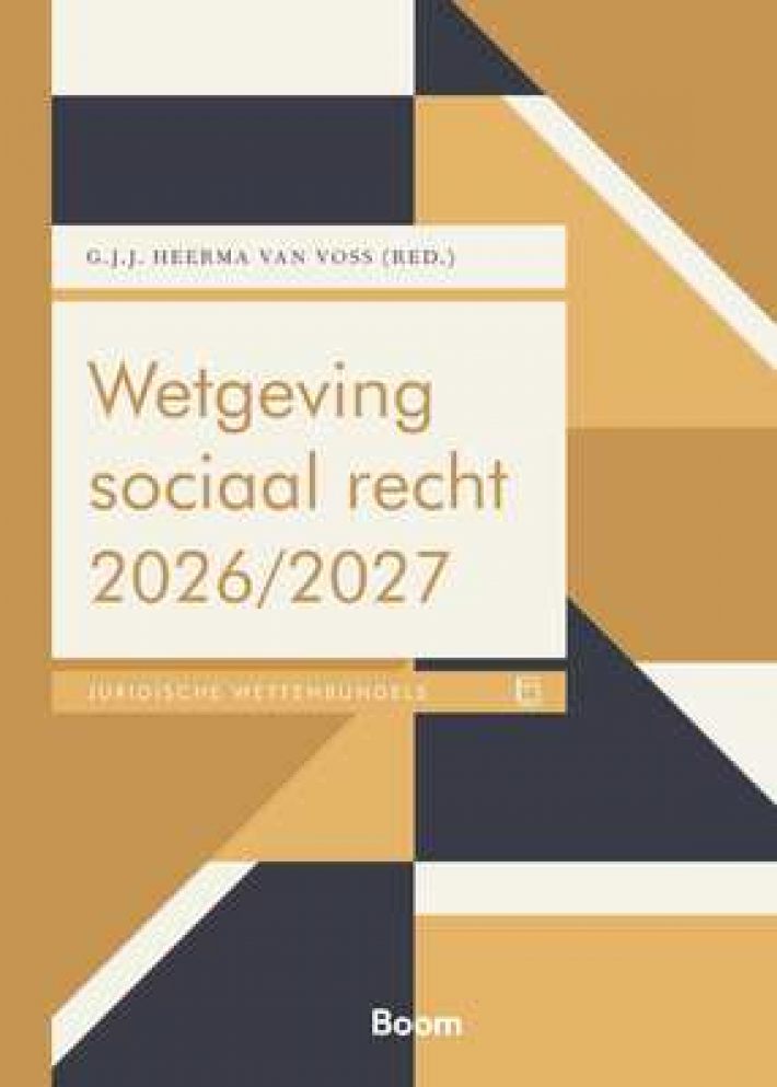 Wetgeving sociaal recht 2026/2027 Wetgeving sociaal recht 2026/2027