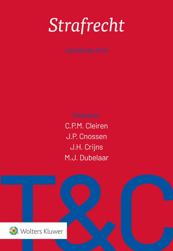 Tekst & Commentaar Strafrecht &bullet; Strafrecht