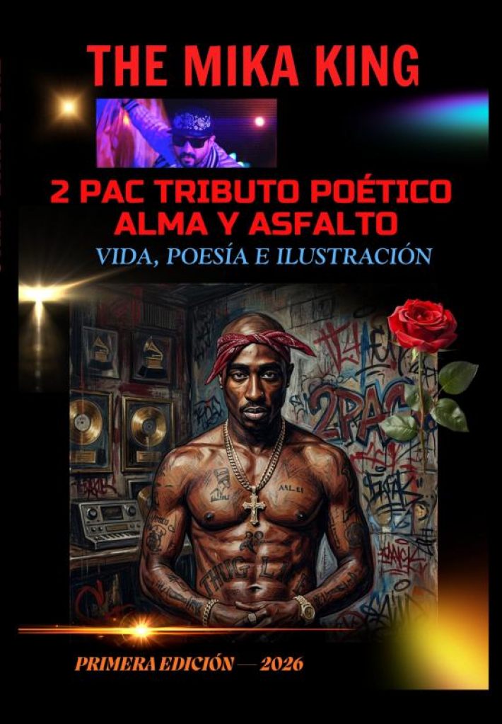 2 PAC TRIBUTO POÉTICO ALMA Y ASFALTO Vida, Poesía e Ilustración The Mika King