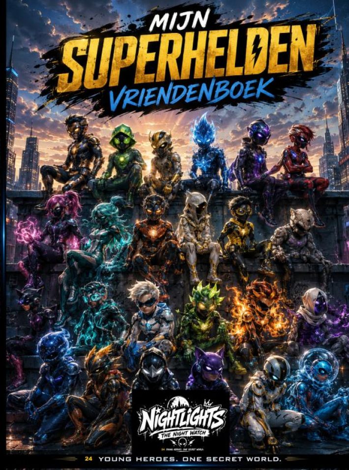 Mijn Superhelden vriendenboek Mijn Superhelden vriendenboek