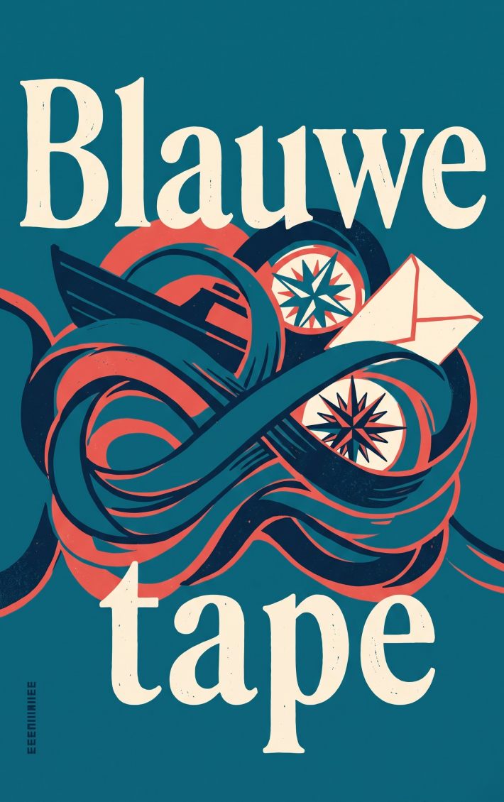Blauwe tape